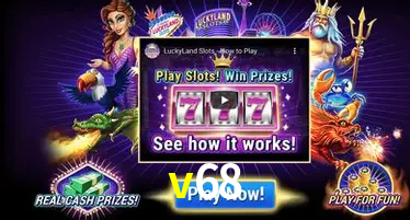 Bônus após cadastro na v68